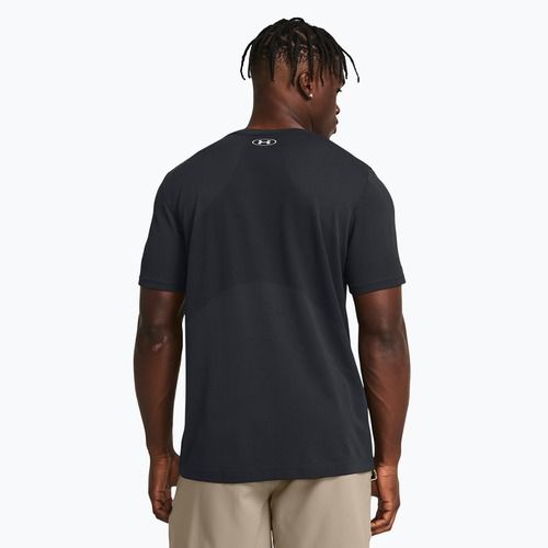 Pánske tričko Under Armour Vanish Seamless black/mod gray