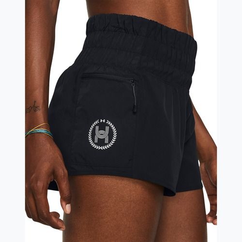 Dámske bežecké šortky Under Armour Run Anywhere black/black/white