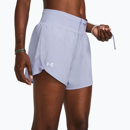 Dámske bežecké šortky Under Armour Fly By Elite 5" celeste/celeste/reflexné