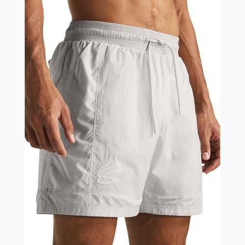 Pánske basketbalové šortky Under Armour Curry Woen Short white clay/white clay/white clay