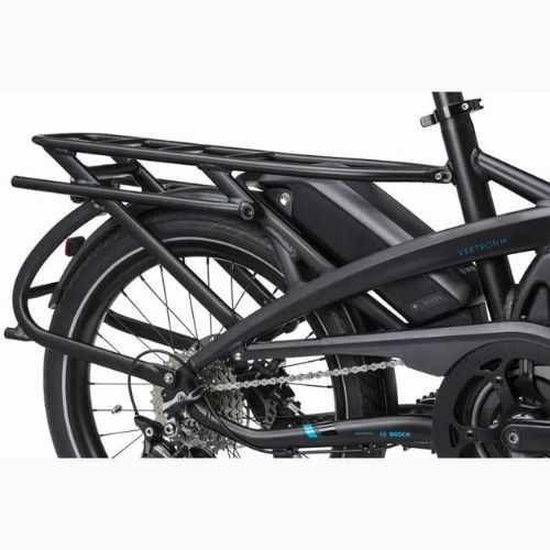 Skladací elektrický bicykel Tern Vektron S10 Performance 400 Wh l čierny