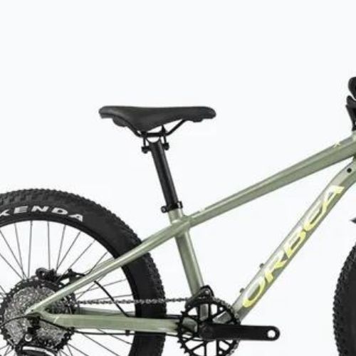 Detský bicykel Orbea MX 20 Team Disc metalická zelená/žltá