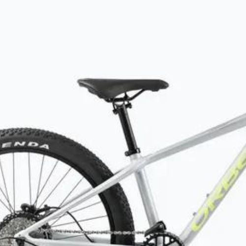 Detský bicykel Orbea MX 24 Team Disc silver/lime