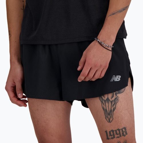 Pánske bežecké šortky New Balance RC Seamless 3 Inch Split black