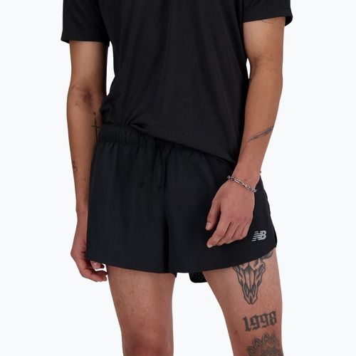 Pánske bežecké šortky New Balance RC Seamless 3 Inch Split black