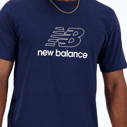 Pánske tričko New Balance Graphic V Flying nb navy