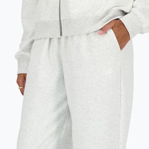 Dámske nohavice New Balance French Terry Jogger ashheath