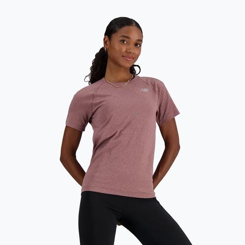 Dámske tričko New Balance Seamless licorice heather