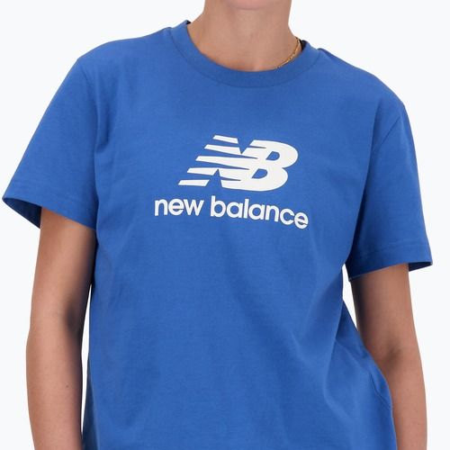 Dámske tričko New Balance Jersey so skladaným logom blueagat