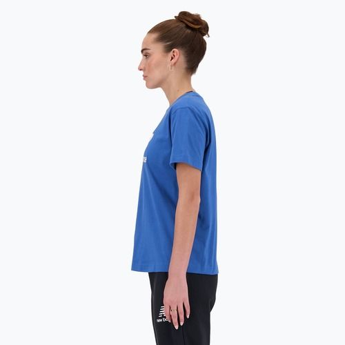 Dámske tričko New Balance Jersey so skladaným logom blueagat