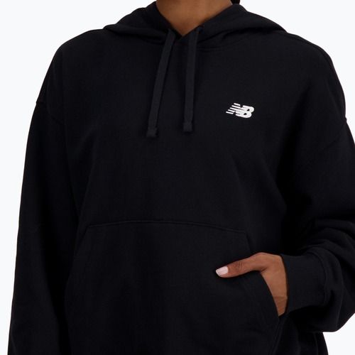 Dámska mikina New Balance French Terry Small Logo Hoodie black