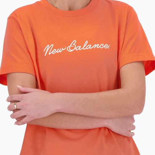 Dámske tričko New Balance Script Tee gulfred