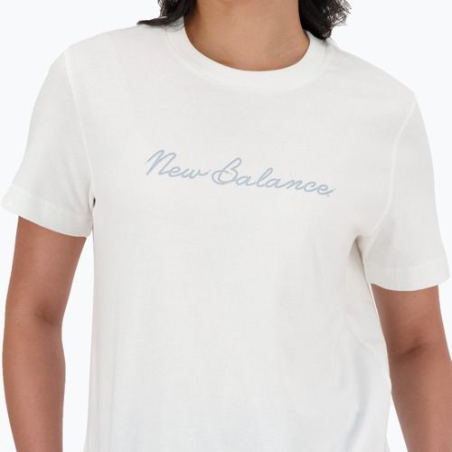 Dámske tričko New Balance Script Tee white