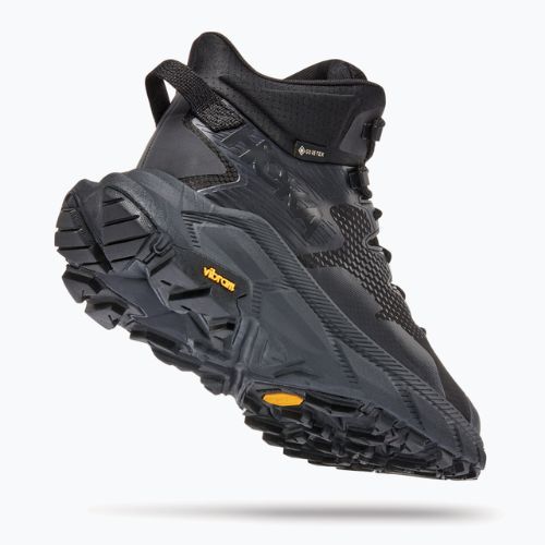 Pánske trekové topánky HOKA Trail Code GTX black/raven