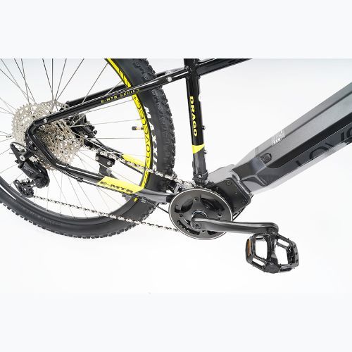 Elektrický bicykel LOVELEC Drago 36V 20Ah 720Wh sivý/žltý