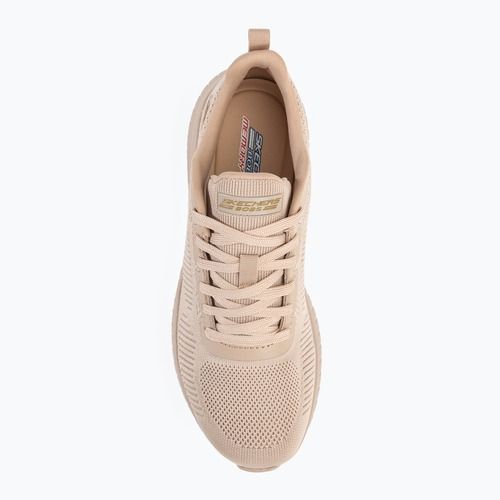Dámske topánky SKECHERS Bobs Squad Chaos Face Off beige
