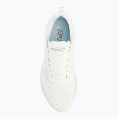 Dámske topánky SKECHERS Bobs Squad Chaos Face Off white/white