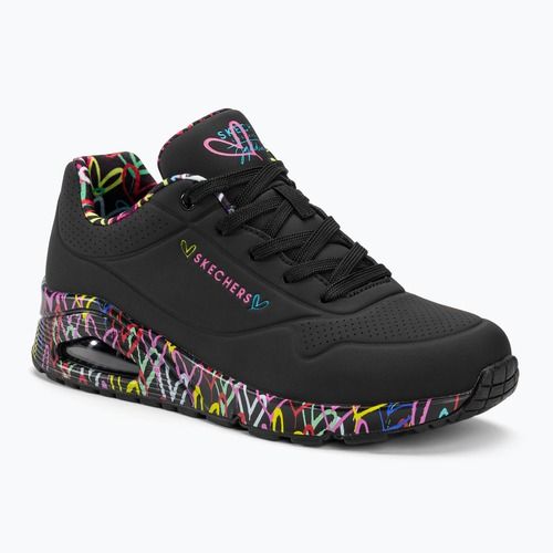 Dámske topánky SKECHERS Uno Loving Love black