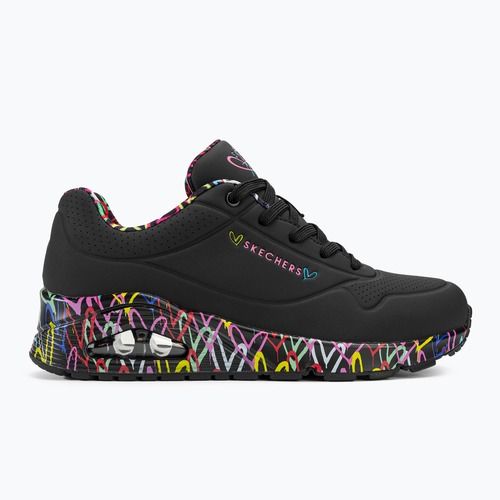 Dámske topánky SKECHERS Uno Loving Love black