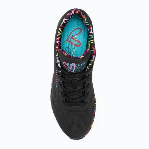 Dámske topánky SKECHERS Uno Loving Love black