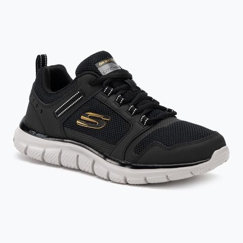 Pánska obuv SKECHERS Track Knockhill black/gold