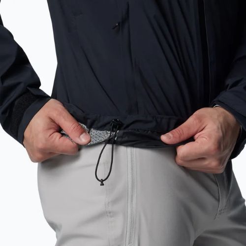 Columbia Ampli-Dry II Shell pánska bunda do dažďa čierna