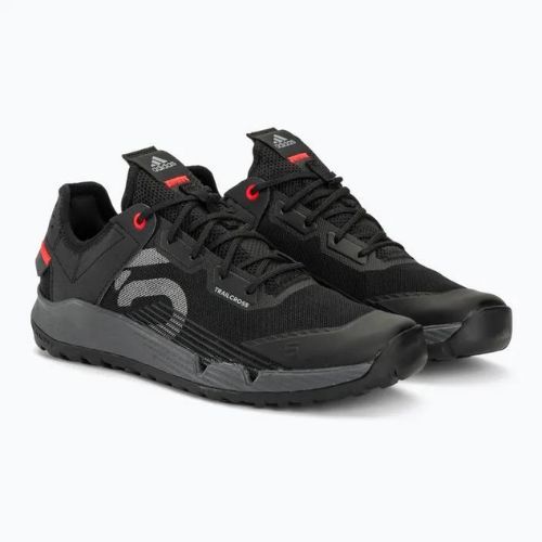 Dámska cyklistická obuv adidas FIVE TEN Trailcross LT core black/grey two/solar red