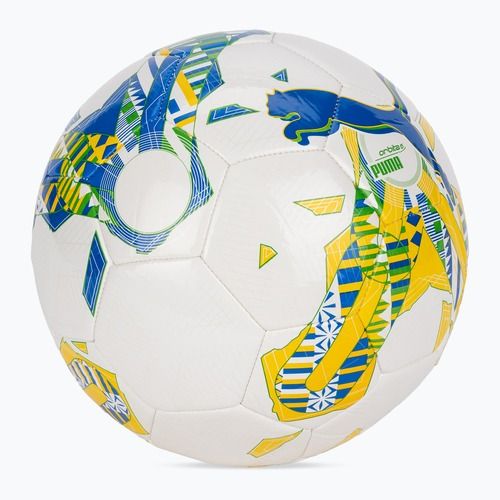 Futbalová lopta PUMA Orbita 6 FanwearCapsule MS puma white/pele yellow/puma green veľkosť 4