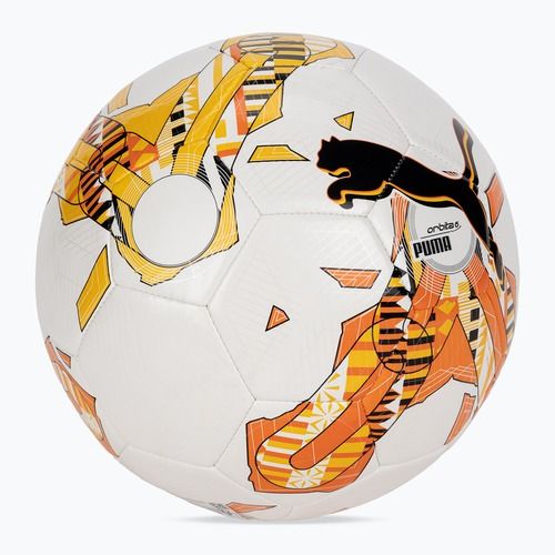 Futbalová lopta PUMA Orbit 6 FanwearCapsule MS puma white/rickle orange/puma black veľkosť 5