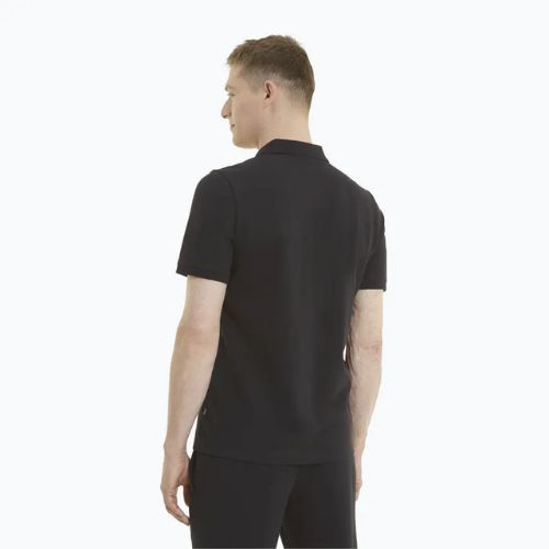 Pánske tričko PUMA Ess Pique Polo puma black/cat
