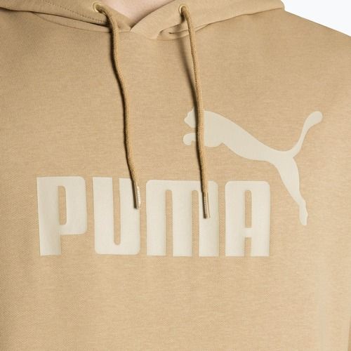 Pánska mikina PUMA Essentials Big Logo Hoodie FL prairie tan