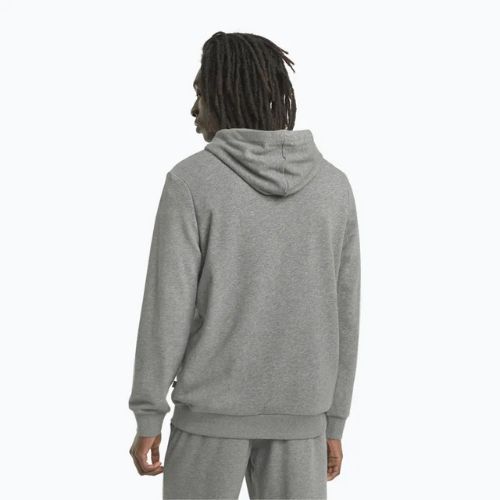 Pánska mikina PUMA Essentials Big Logo Hoodie TR medium gray heather