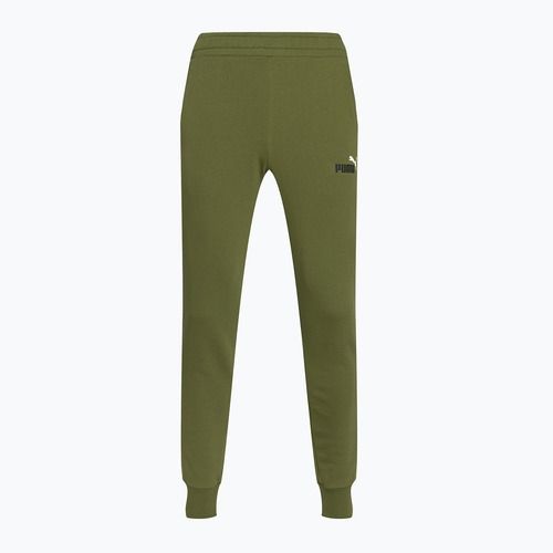 Pánske nohavice PUMA Essentials+ 2 Col Logo TR olivovo zelené