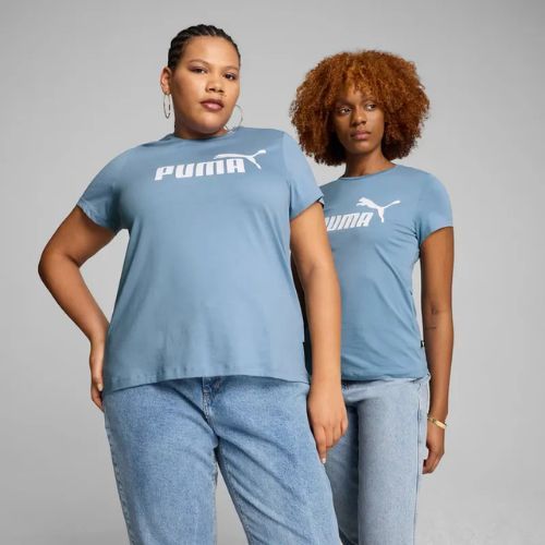 Dámske tričko PUMA ESS Logo Tee zen blue