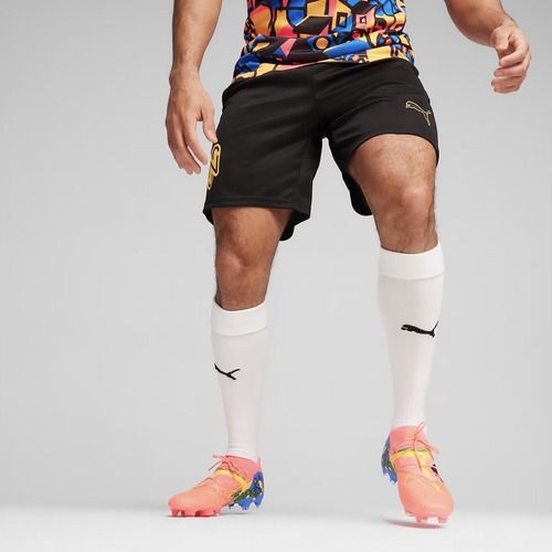 Pánske futbalové šortky PUMA Neymar Jr puma black/sunset glow