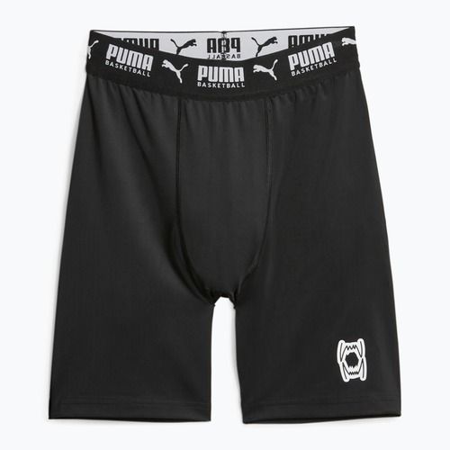Pánske basketbalové šortky PUMA Hoops Team Baselayer puma black