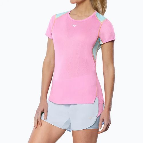 Dámske bežecké tričko Mizuno DryAeroFlow Tee lilac chiffon