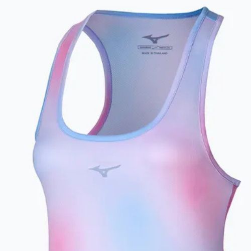 Dámske bežecké tielko Mizuno Impulse Core Graphic Tank halogen blue