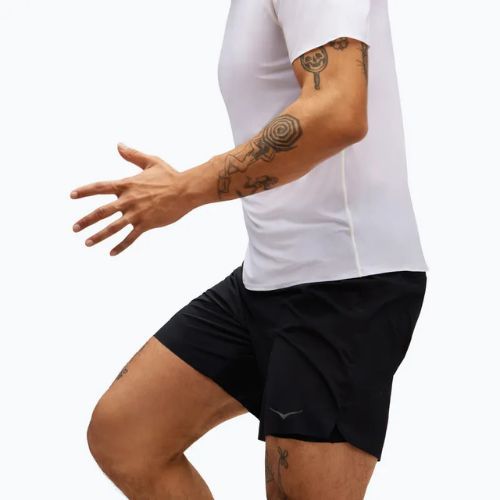 Pánske bežecké šortky HOKA Glide 7'' 2v1 black