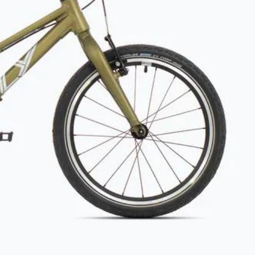 Detský bicykel Superior F.L.Y. 20 VB matná olivová metalíza/hologramový chróm
