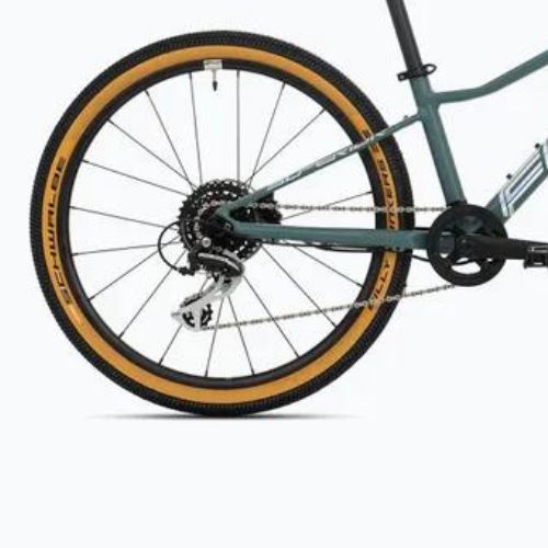 Detský bicykel Superior F.L.Y. 24 DB matný trooper zelená/hologram chróm