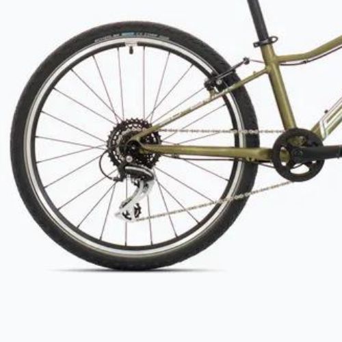 Detské bicykle Superior F.L.Y. 24 VB matná olivová metalíza/hologramový chróm