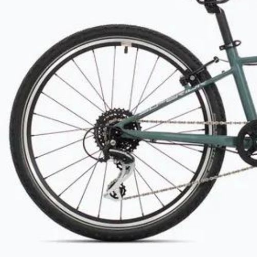 Detské bicykle Superior F.L.Y. 24 VB matný trooper zelená/hologram chróm