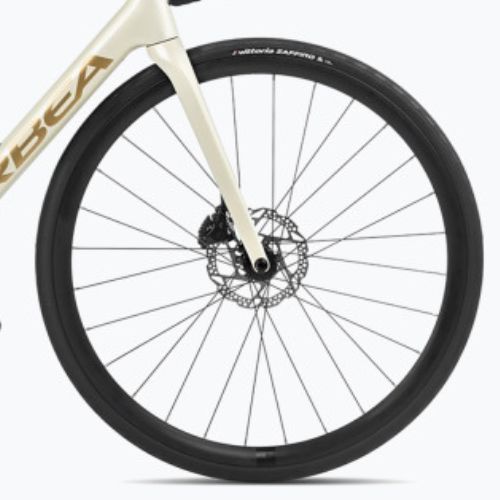 Cestný bicykel Orbea Orca M30 2024 slonovinová biela/burundiová/vulkanová