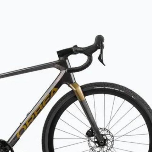 Gravelový bicykel Orbea Terra M30 Team gravel bike cosmic carbon view/metallic olive green