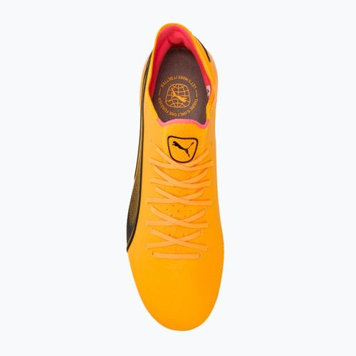 Futbalové kopačky PUMA King Ultimate Fg/Ag sun stream/puma black/sunset glow