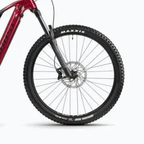 Elektrobicykel GHOST E-ASX 160 Universal 625Wh met. hrdzavá červená/čierna lesklá/matná