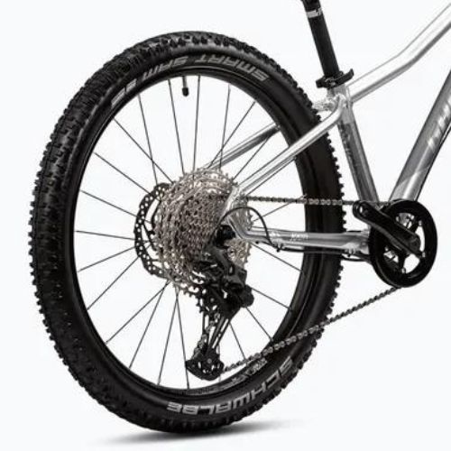 Detský bicykel GHOST Kato 24 Full Party strieborný chróm/tmavý strieborný chróm lesklý