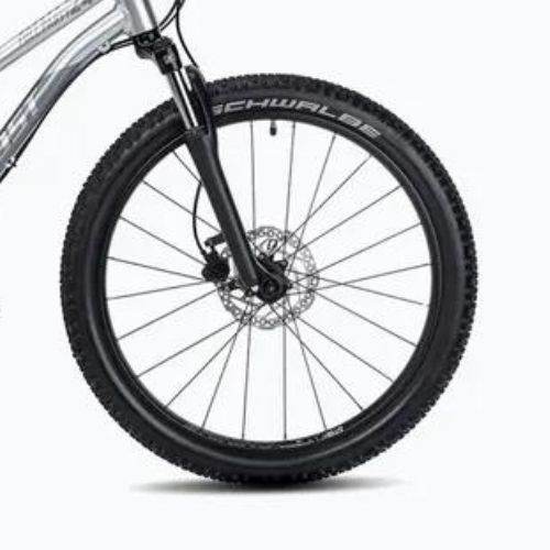 Detský bicykel GHOST Kato 24 Full Party strieborný chróm/tmavý strieborný chróm lesklý