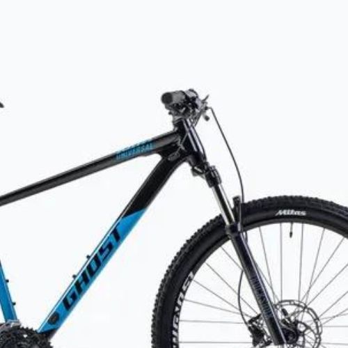 Horský bicykel GHOST Kato Universal 29 čierny/jasne modrý lesklý